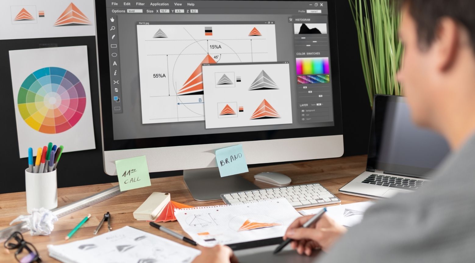 Digital design services for small businesses including branding, website design, and user experience